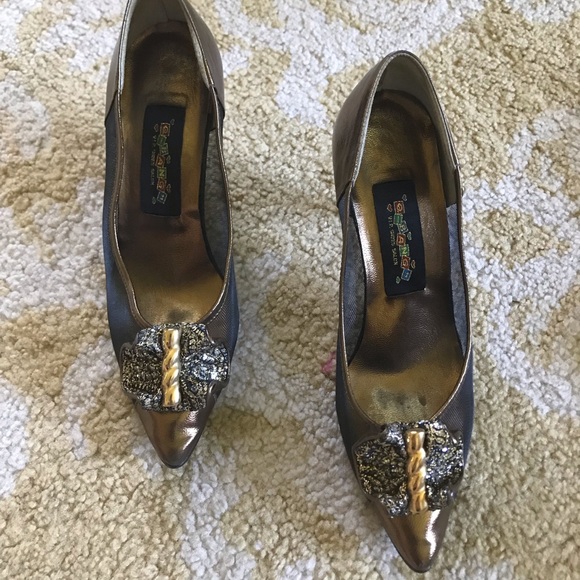 Shoes - 4 for 20$ Vintage Q Bang 1980 heels